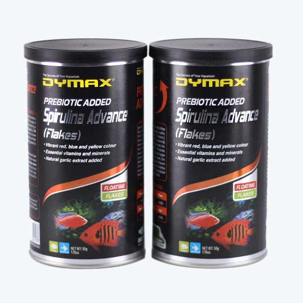 Dymax Spirulina Advance Flakes 50g | FishyPH