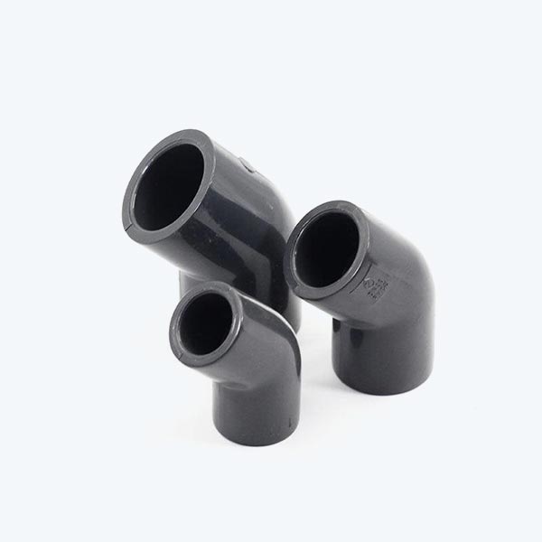 45 Degree Elbow - UPVC Gray Pipe Fittings | FishyPH