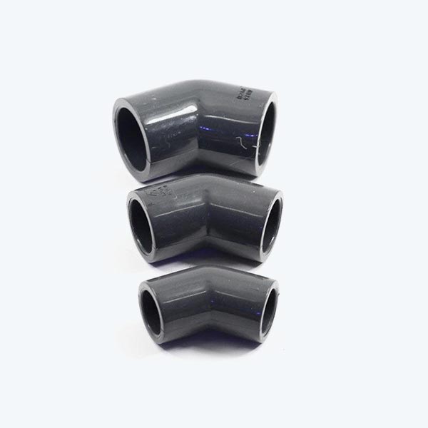 45 Degree Elbow - UPVC Gray Pipe Fittings | FishyPH