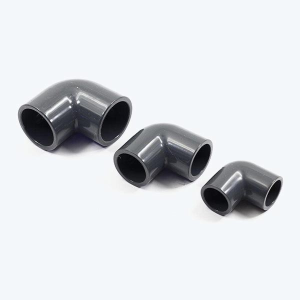 90 Degree Elbow - UPVC Gray Pipe Fittings | FishyPH