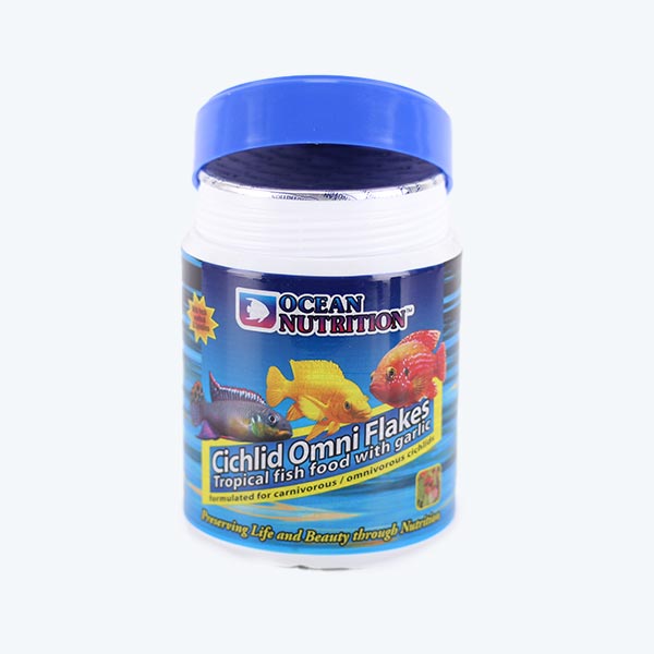 Ocean Nutrition Cichlid Omni Flakes 71g | FishyPH