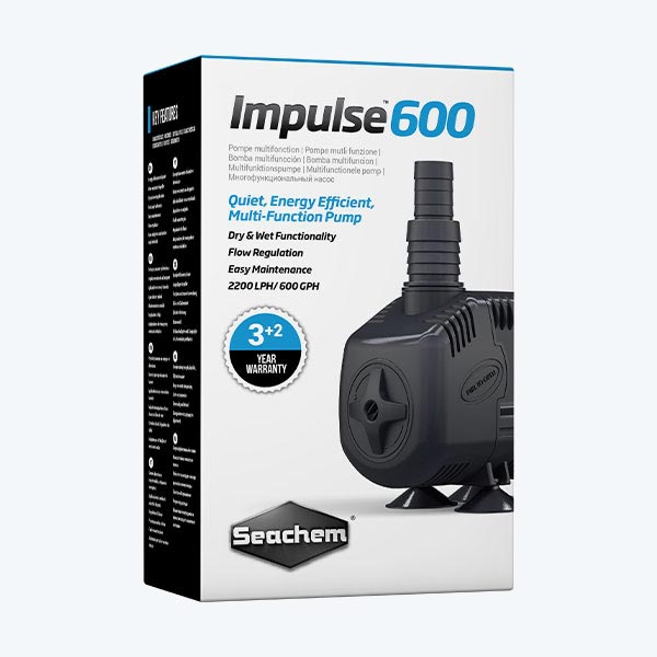 Seachem Impulse 600 Submersible Pump | FishyPH