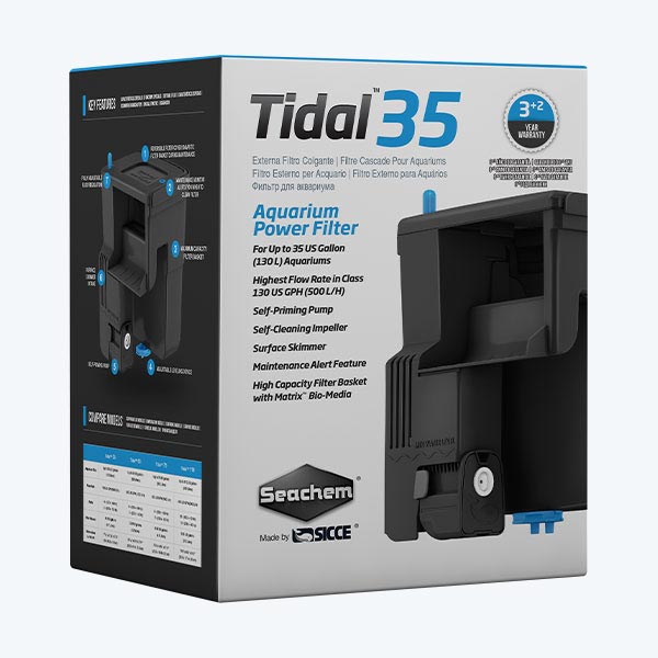 Seachem Tidal35 Hang On Back Filter | FishyPH