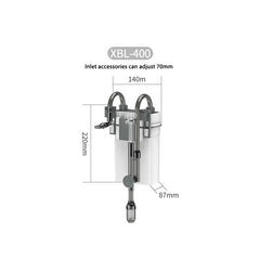 SunSun XBL-600 Hang-on Back Canister Filter